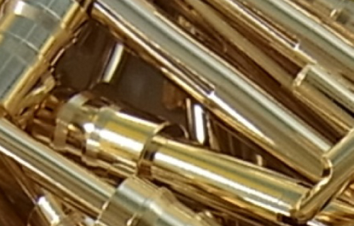 硬質金めっき(コバルト含有)の加工サンプル